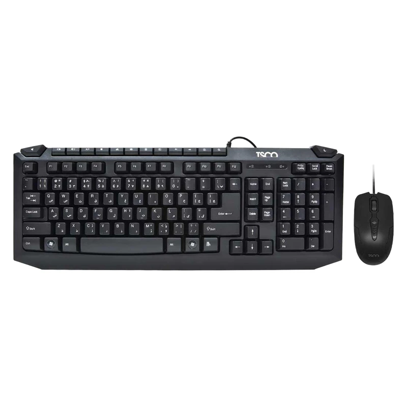 کیبورد و ماوس تسکو مدل TKM 8054N، سوییچ ممبران، Full-Size
