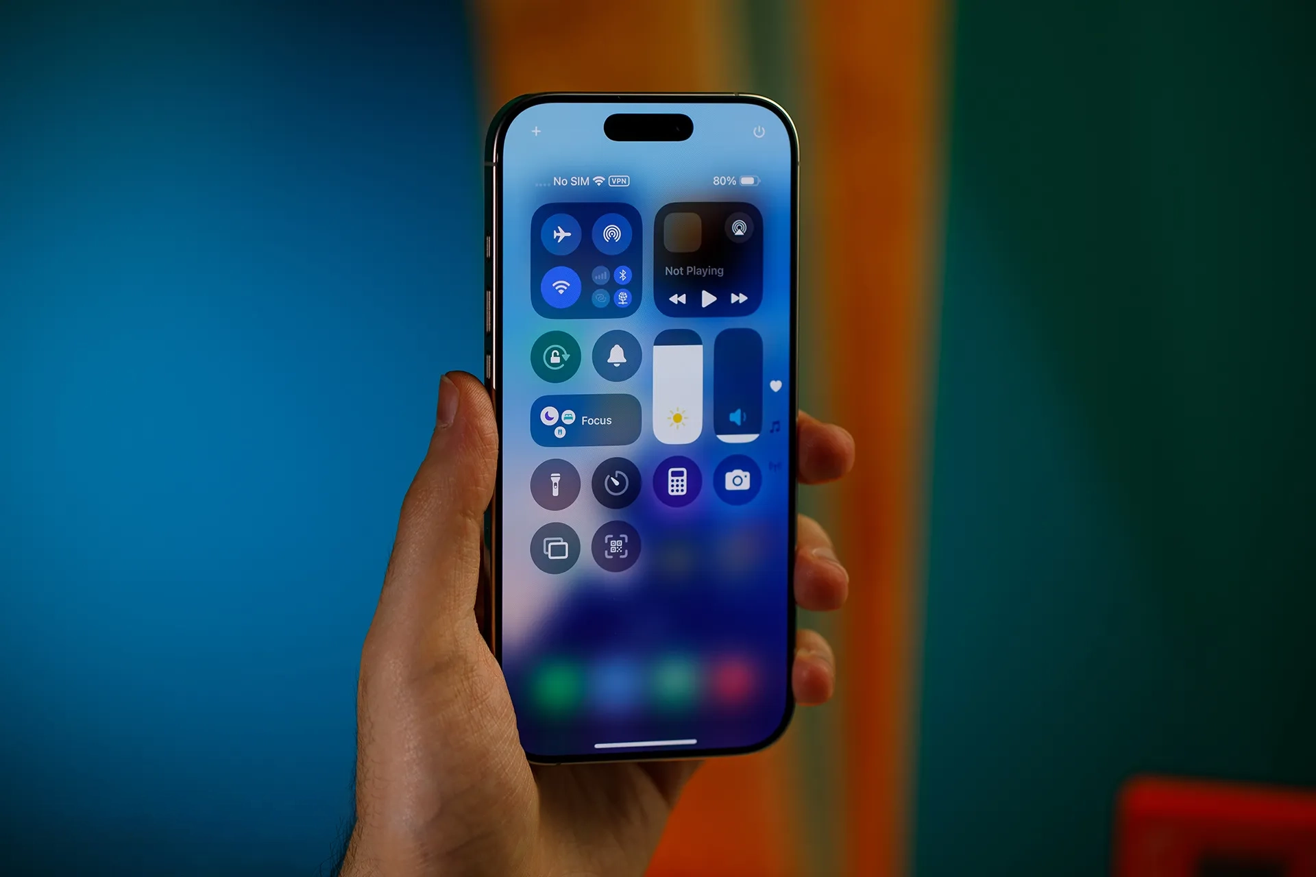 apple iphone 16 pro in hand control center 670f94b3874a99e4aefce170 copy