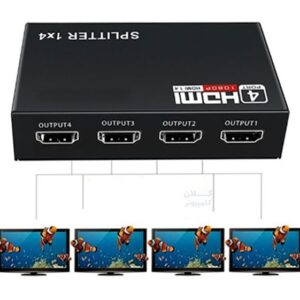 اسپلیتر اچ دی ام ای ۴ پورت HDMI SPLITTER 4 port