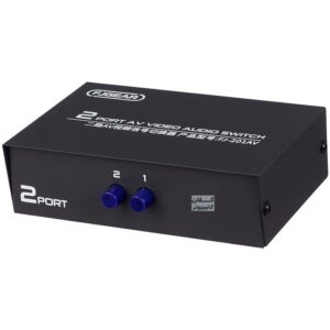 سوییچ 2 پورت AV برند FJGEAR  مدل FJ-201AV