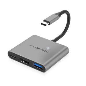 تبدیل Type-C به HDMI و USB3.0 و Type-C مدل C14