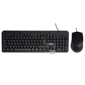 کیبورد و موس سیمدار برند LIGGO مدلMK606