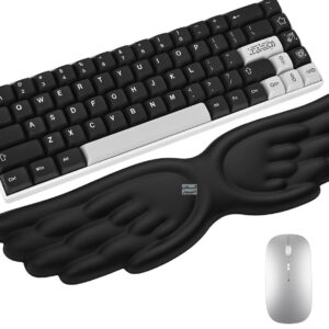 استراحتگاه مچ دست صفحه کلید طرح WING