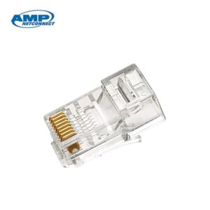 سوکت شبکه RJ-45 CAT6 بسته 100 عددی