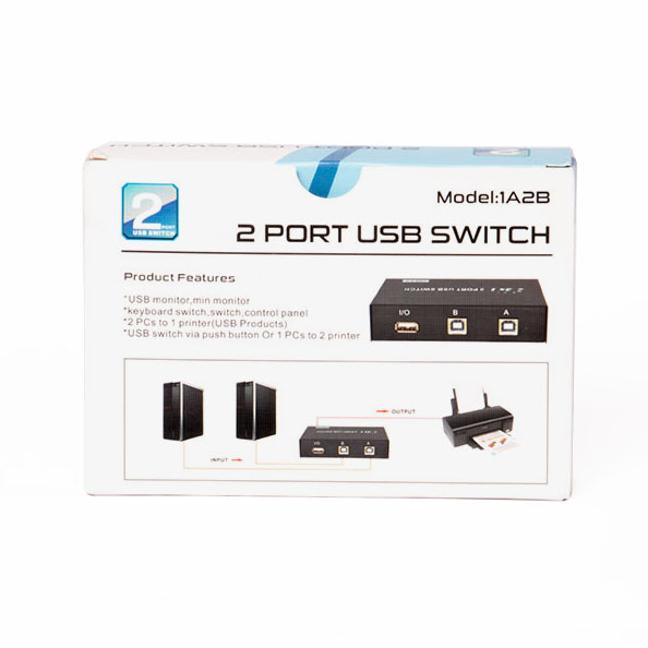 FJGEAR FJ-1A2B 2 port USB (printer) Switch