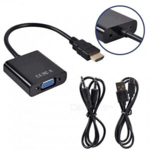 تبدیل HDMI به VGA  همراه خروجی صدا و پاور