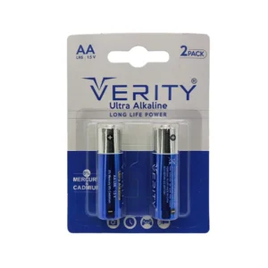 باتری قلمی الکالاین Verity AA ultra Alkaline بسته 2 عددی