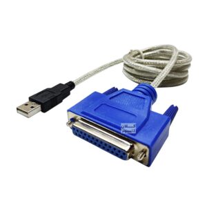 مبدل USB به 25 پین پارالل مادگی مدل IEEE 1284
