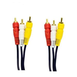 کابل AV سه فیش انتقال صدا و تصویر1.5 متری کینگ دام