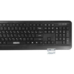 کیبورد و ماوس بی سیم سادیتا مدل SKM-2401 WL
