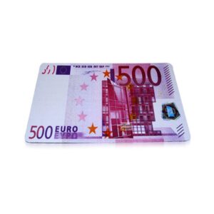 موس پد طرح یورو سایز 28 در 21 سانتی متر